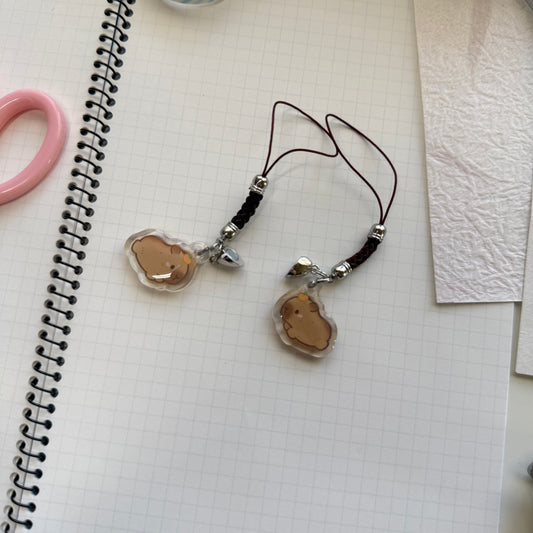 Capybara Matching Charm Set