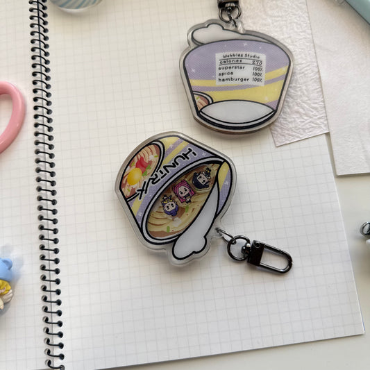 K-Pop Girls Shaker Keychain