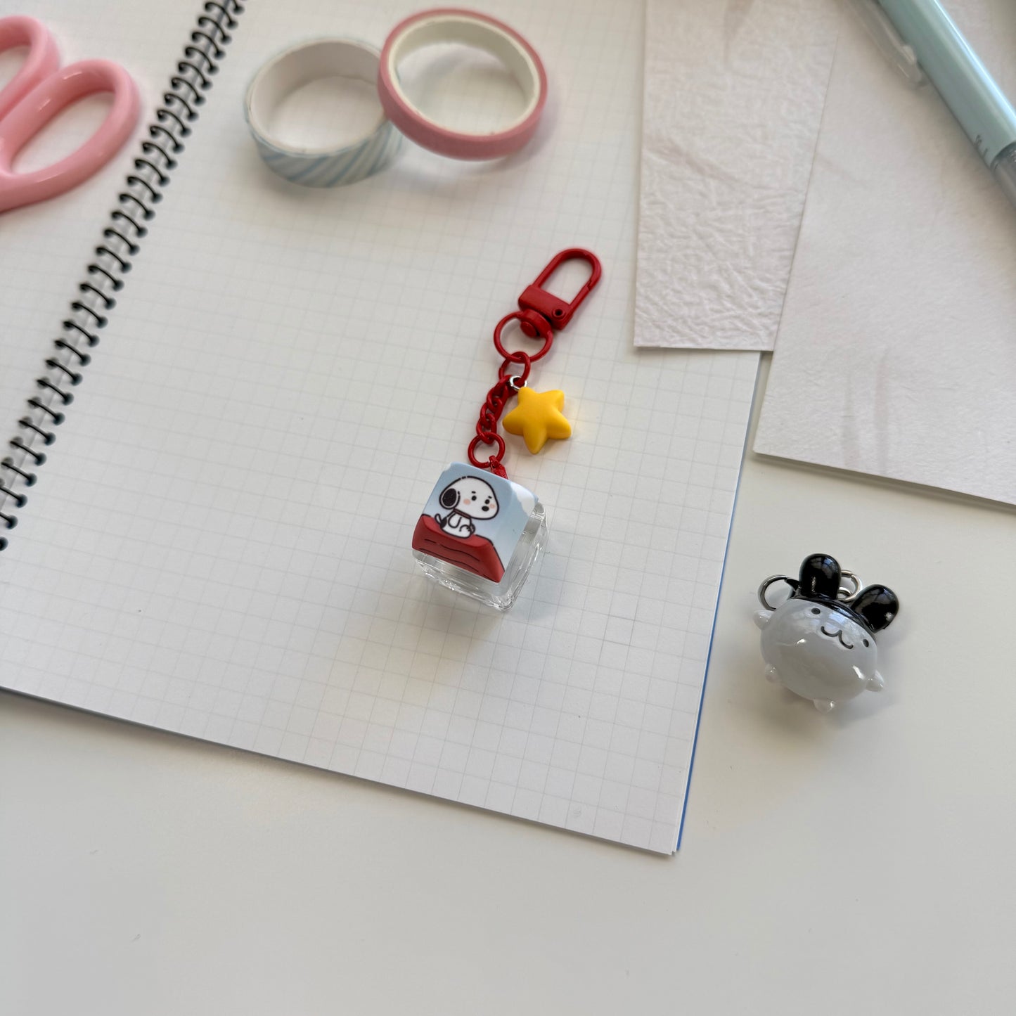 Dog Clicky Keychain