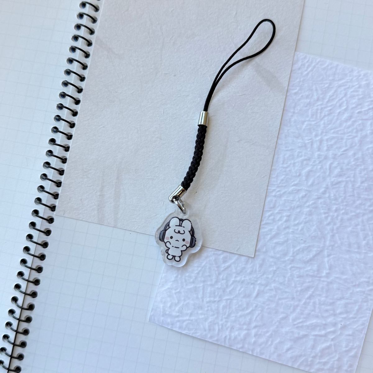 Bunny Headphone Charm Strap