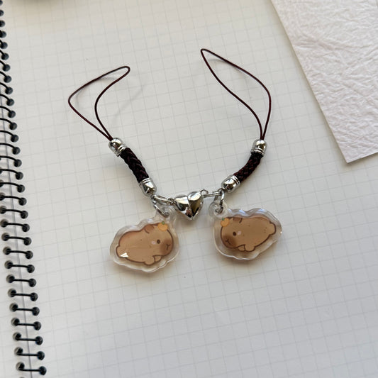 Capybara Matching Charm Set