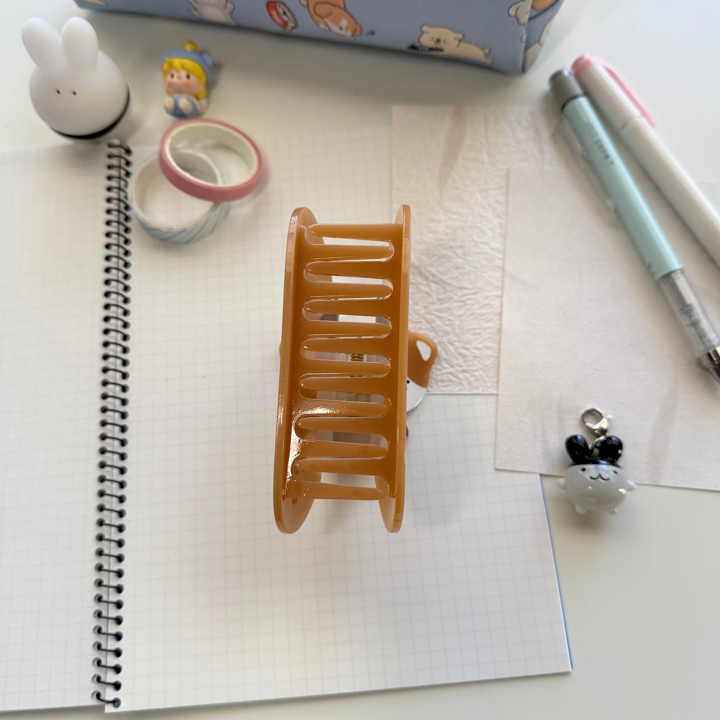 Cat Bread Hair Claw Clip