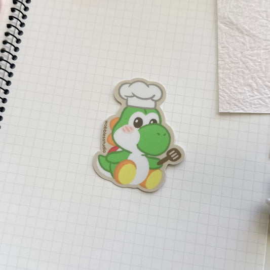 Chef Dino Sticker