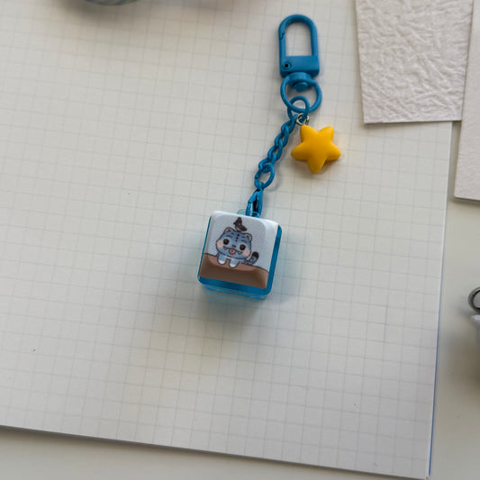 K-Pop Tiger Clicky Keychain
