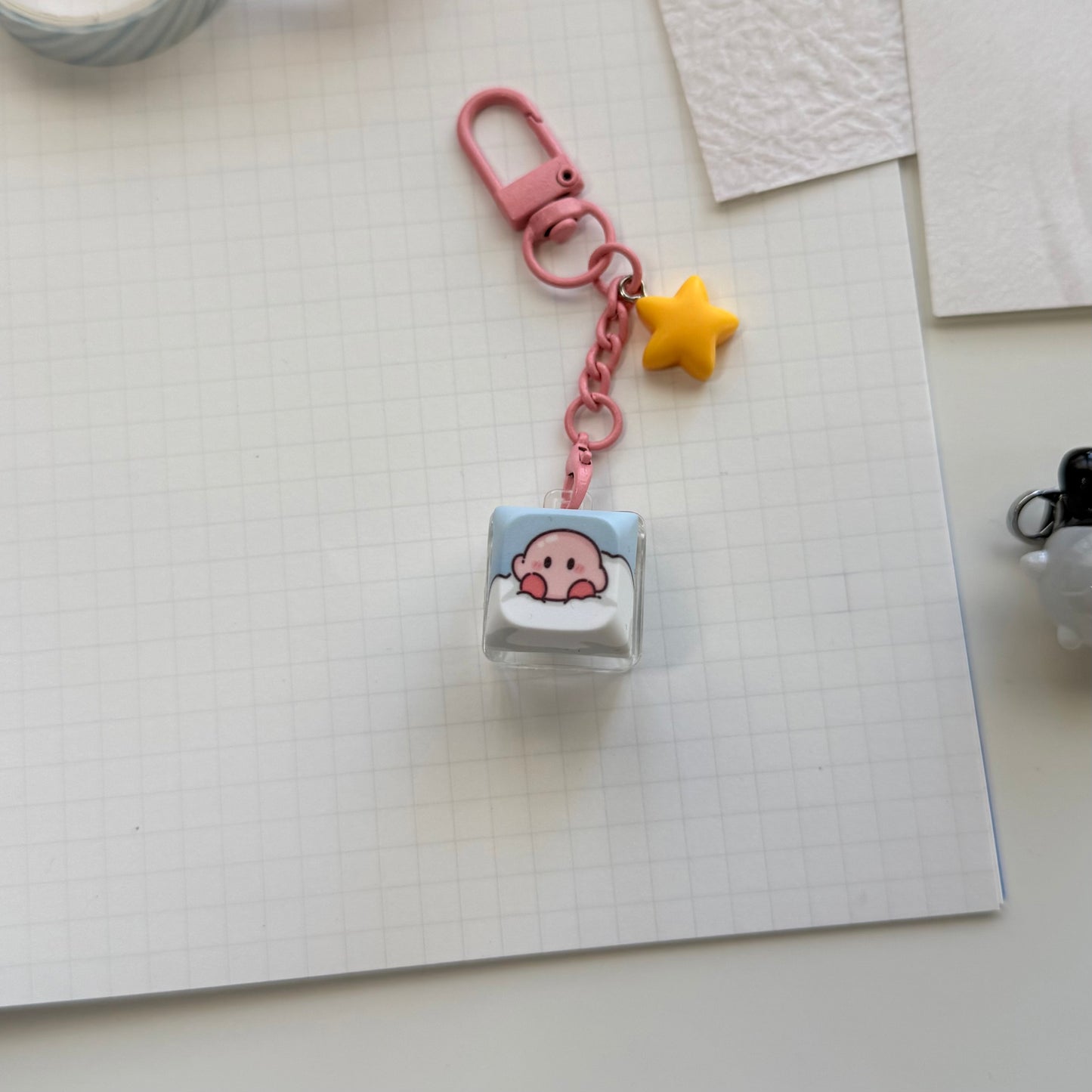 Pinky Click Keychain