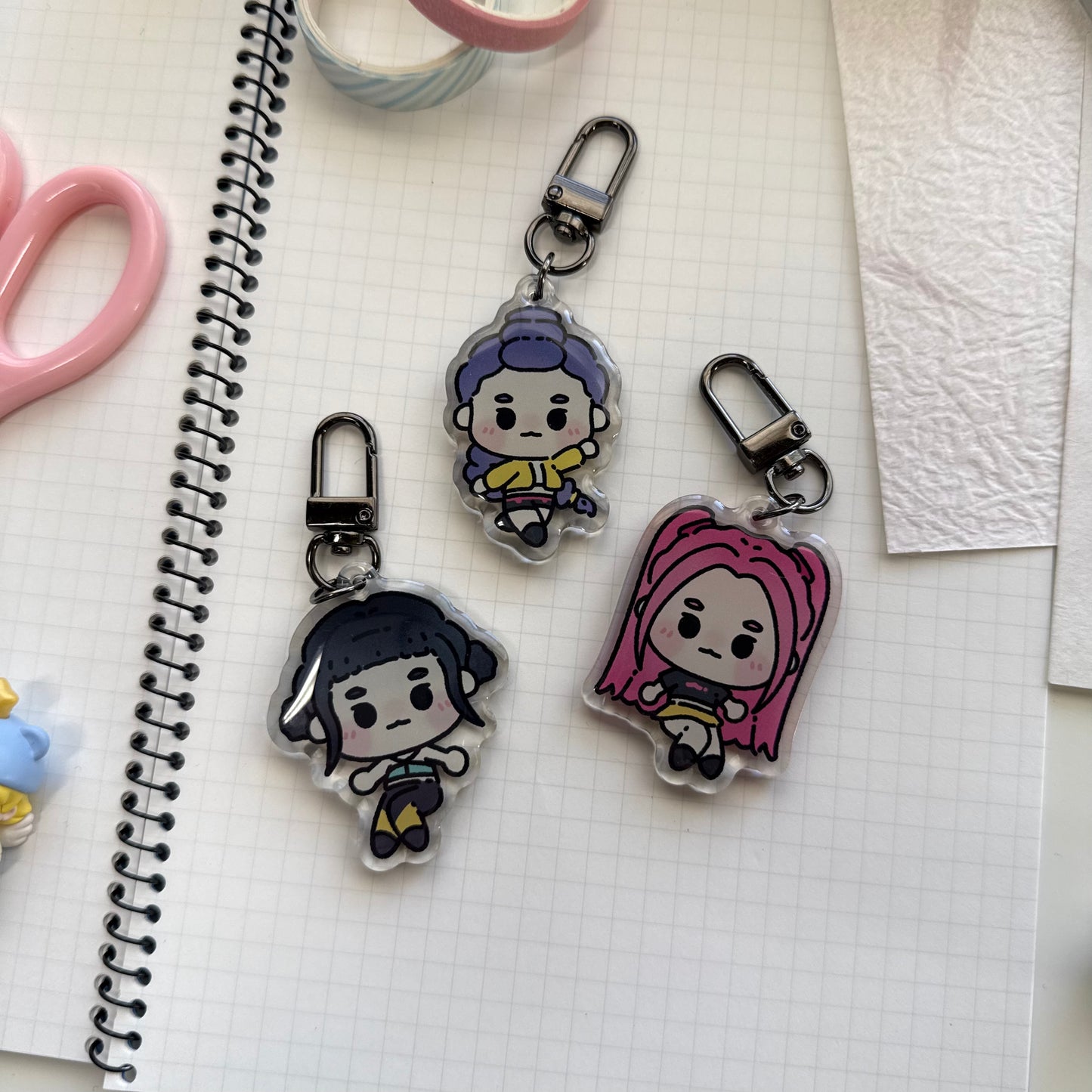 K-Pop Girls Keychain
