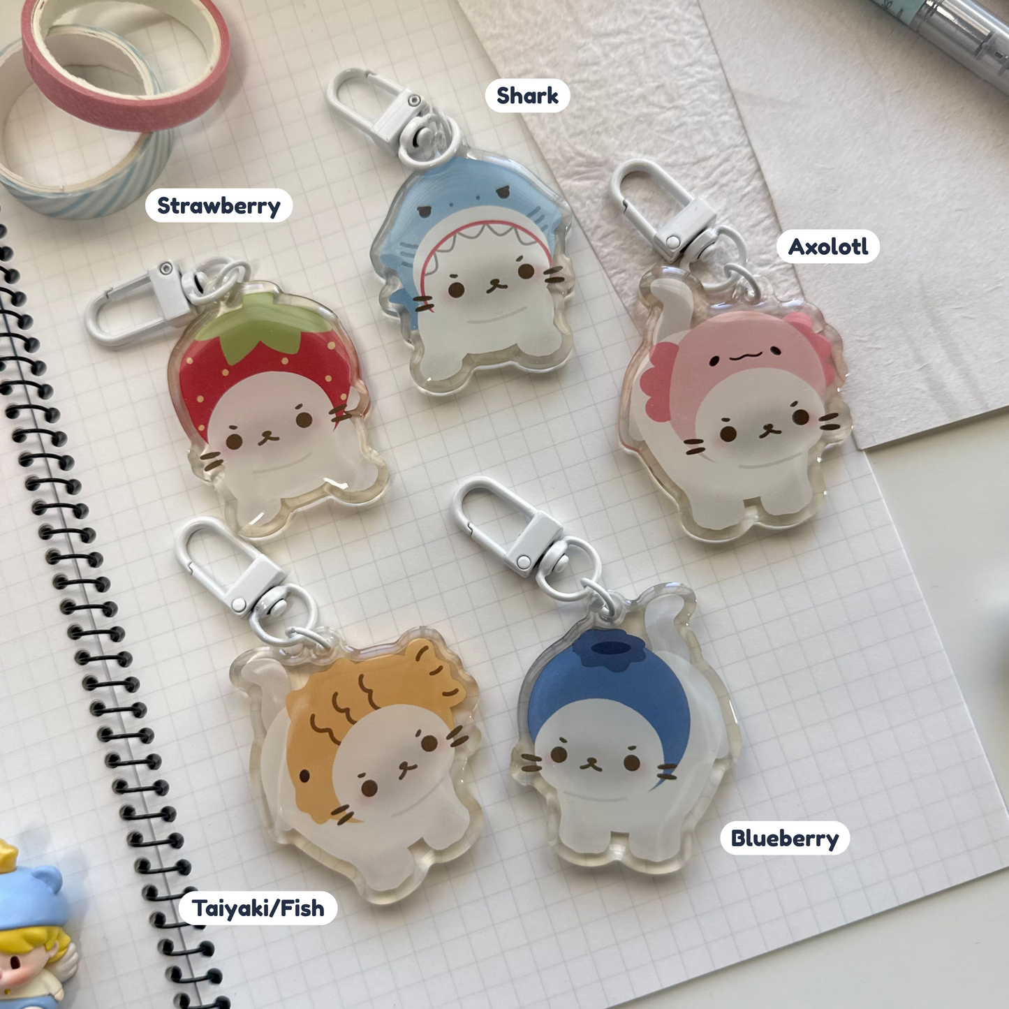 Cat Keychain