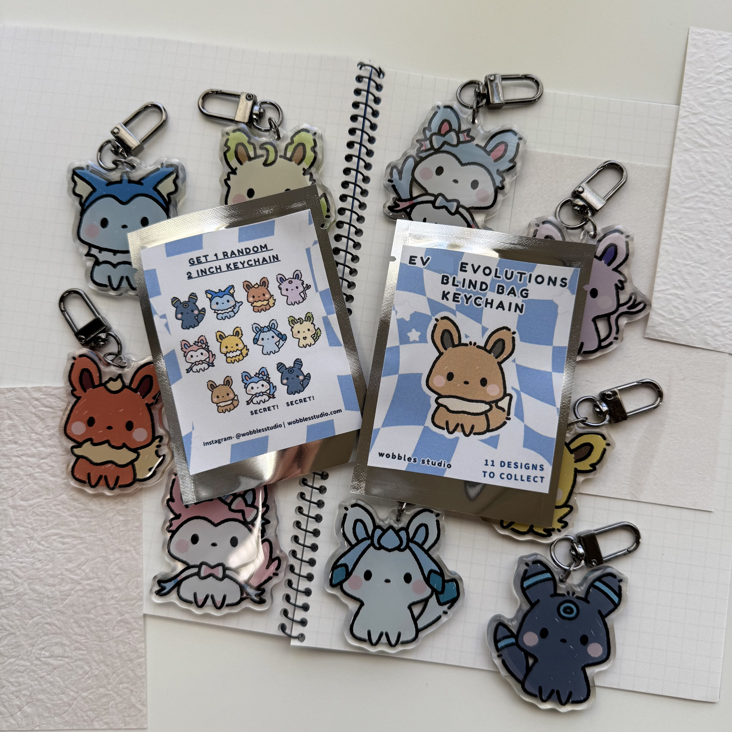 Evlet olutions Blind Bag Keychain