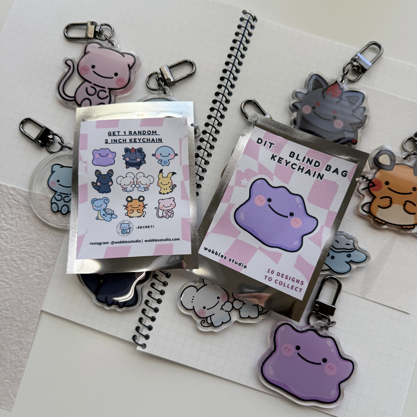Dittsy Pals Blind Bag Keychain