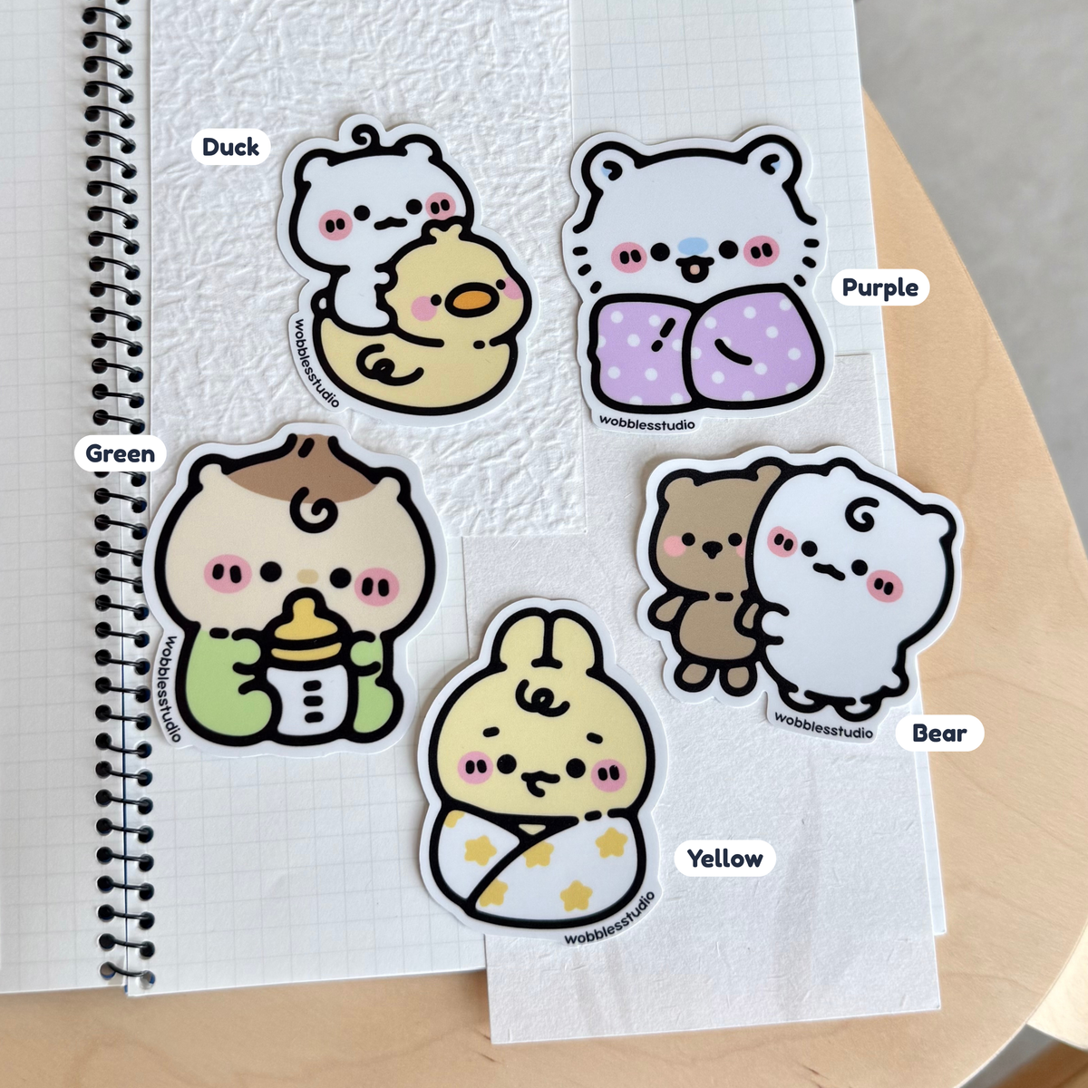 Baby Mochi Sticker