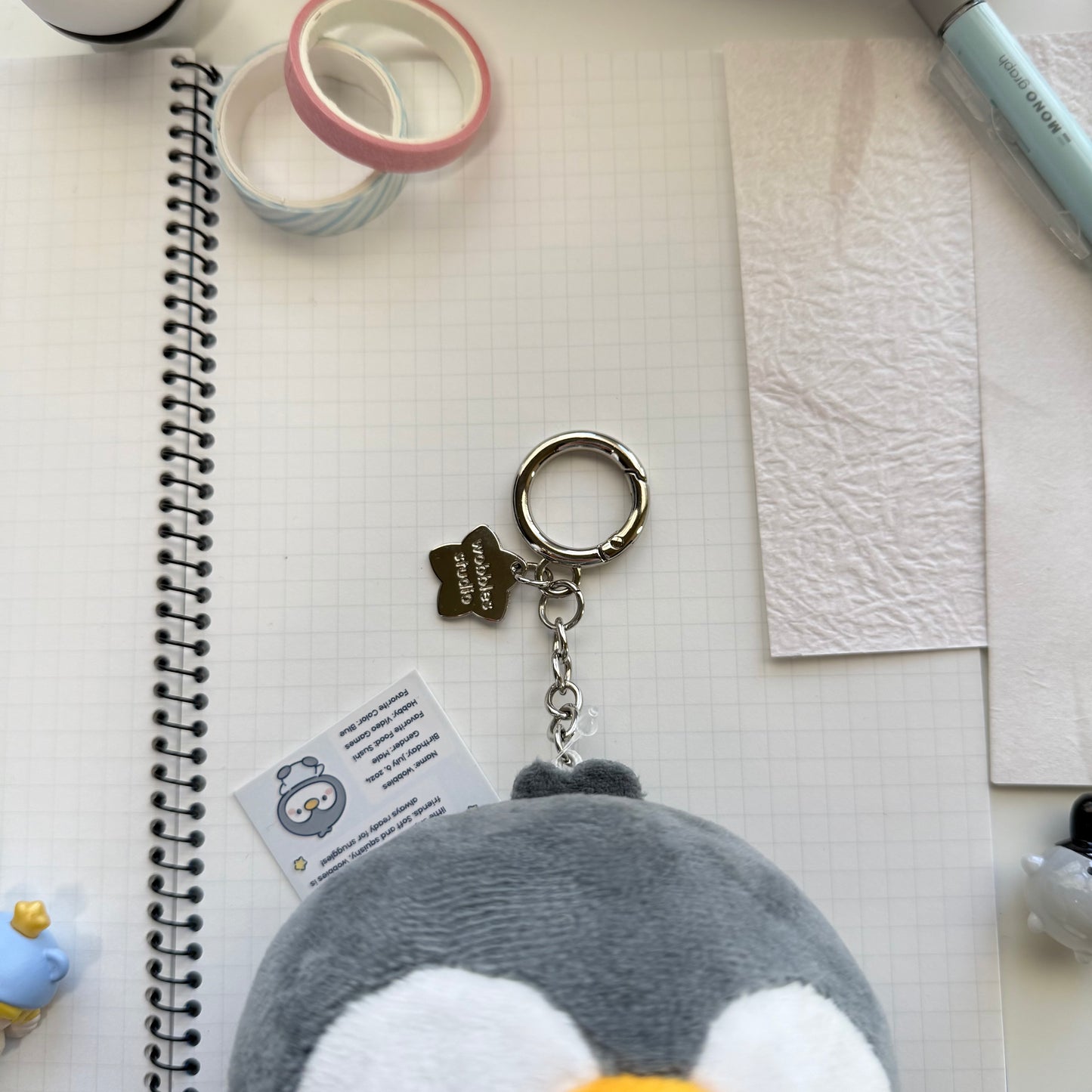 Wobbles Plushie Keychain