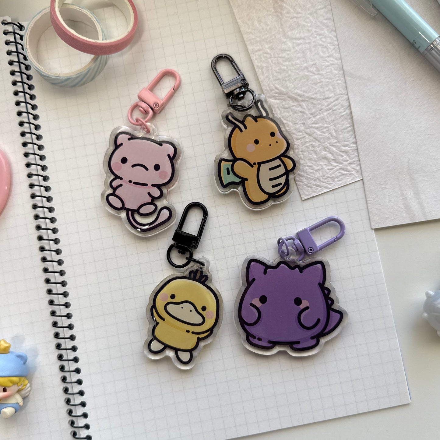 Pocket Pals Keychain