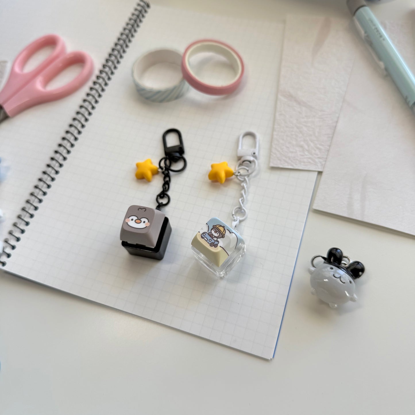 Wobbles Clicky Keychains